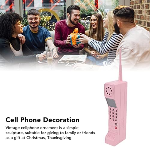 Vivid Retro Brick Cell Phone Ornament