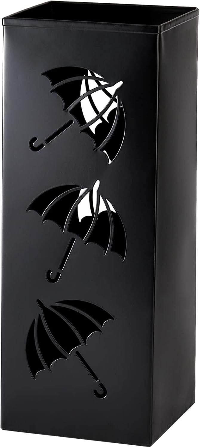 Okllen Metal Umbrella Holder 63 x 63 x 165 Black