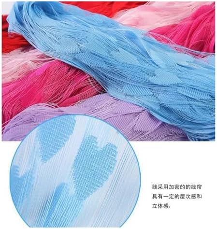 Blue Heart Decor Curtain Divider String