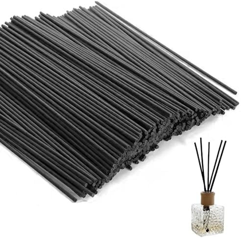 120 Pcs Black Reed Diffuser Sticks for Home Office Spa