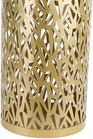 SUNFECILI Small-Gold Round Umbrella Stand Holder