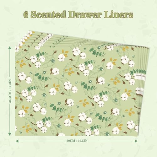 SCENTORINI Fragrant Drawer Liners 6 Sheets