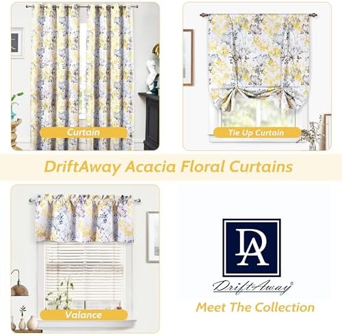 DriftAway Blackout Thermal Valance 2 Pack