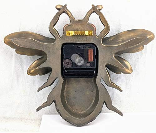 Veronese Design 10 14 In Steampunk Bee Clock Wall Sculpture