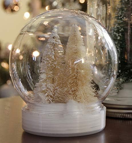 Creative Hobbies 5 Inch DIY Snow Globe Set of 6