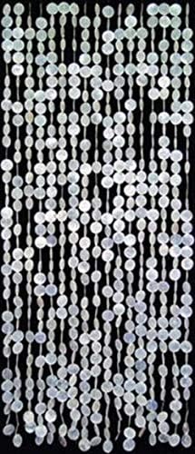 Natural Capiz Shell Round Door Curtain 10 Strands