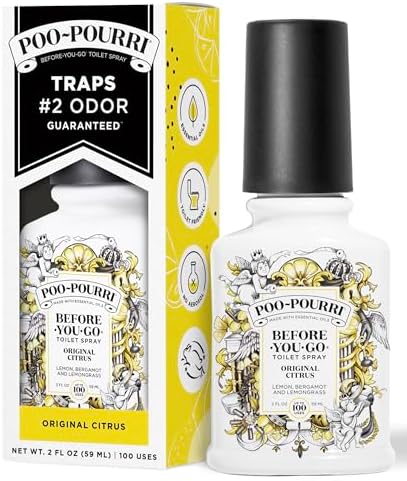 Poo-Pourri Before-You-Go Toilet Spray 2 Fl Oz Original Citrus