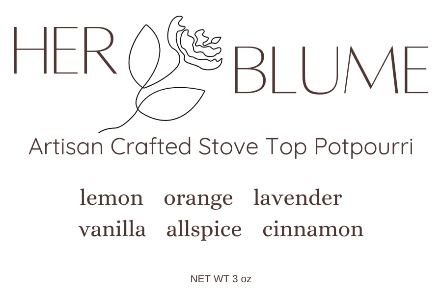 HerBlume 3oz Stovetop Potpourri Kit