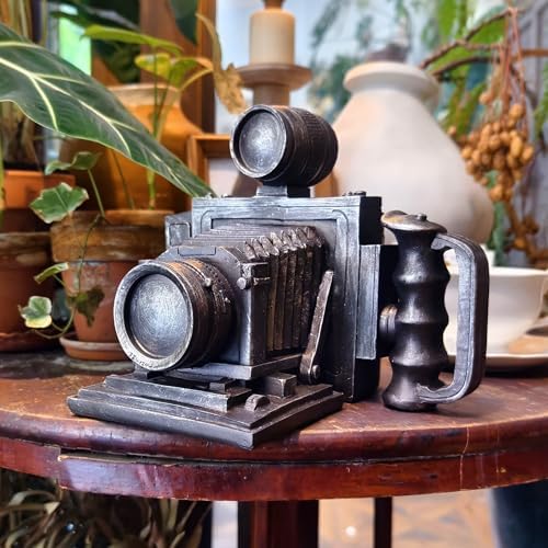 Retro Camera Style Resin Piggy Bank Nostalgic Decor