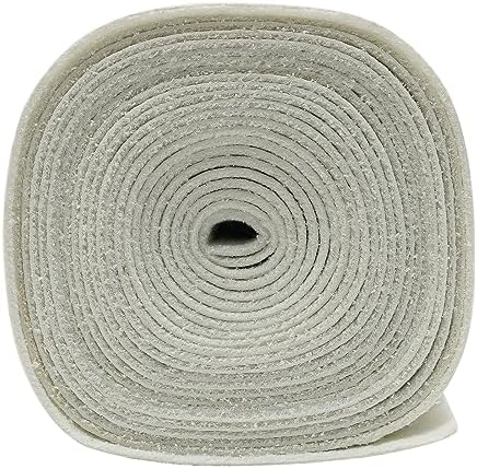 DYNAMI White Thick Carpet Runner 3x33ft 360 GSM Runway Rug