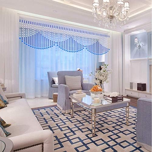 OKUOKA 19 Strands Beaded Door Curtain for Room Dividers