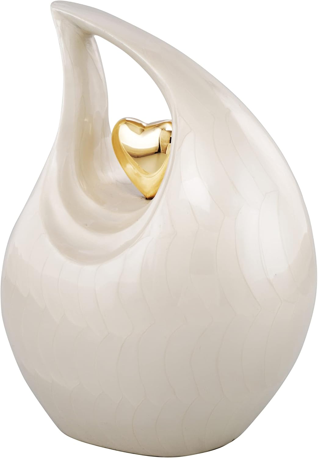 Heart of Love Cremation Urn for Human Ashes