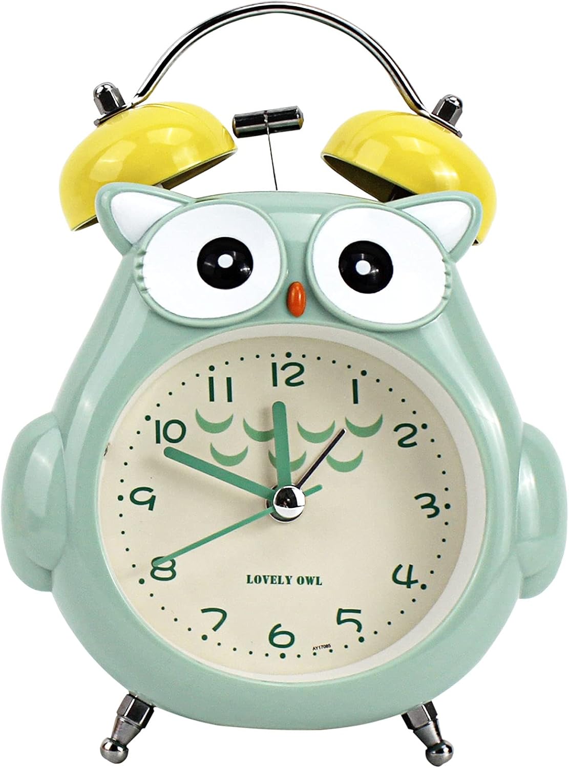 Kids Alarm Clock Cute Owl Design with Night Light