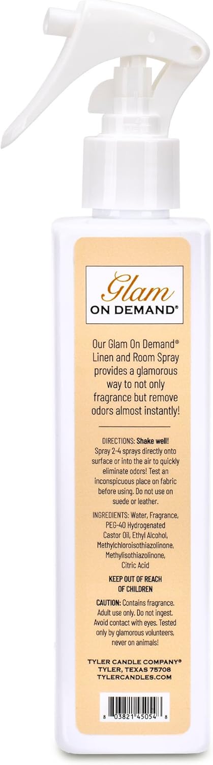 Glam On Demand Room Spray - 8oz Clear