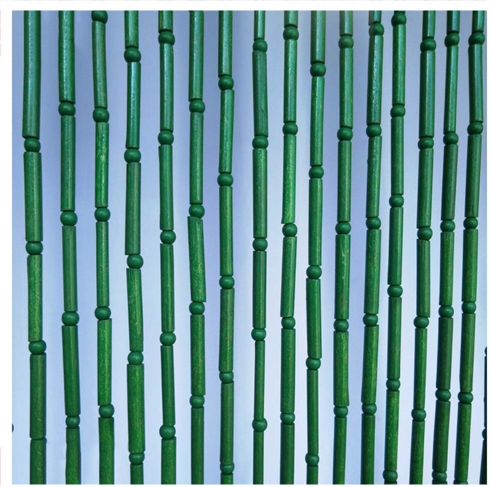 Natural Bamboo Beaded Curtain for Room Divider Entrance