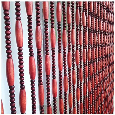 Beaded Curtain with Bamboo Beads for Doorway Decoration