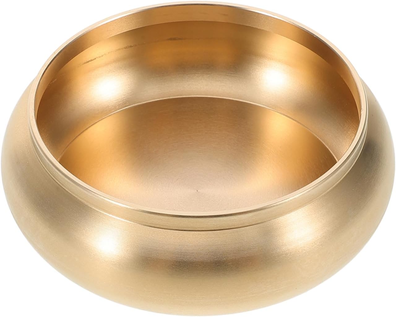 VINTORKY Elegant Brass Ashtray and Incense Holder