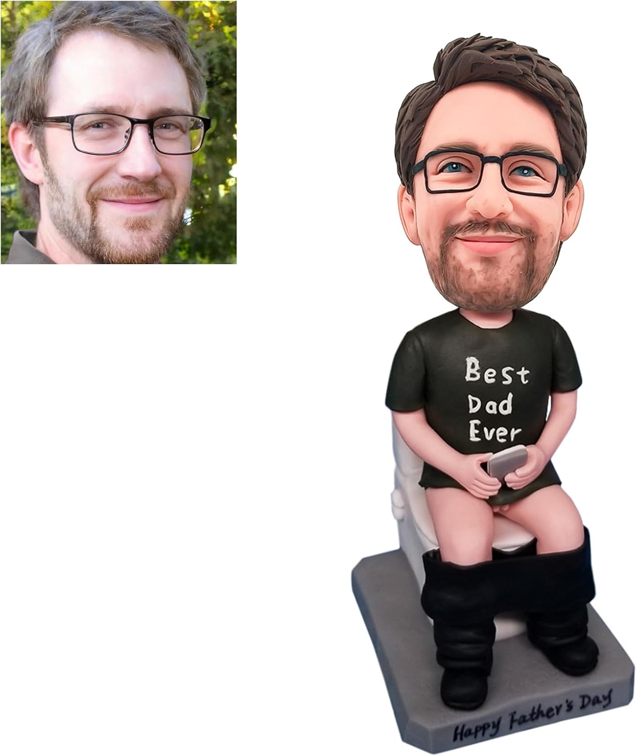 Custom Bobblehead Figures Personalized Sculpture for Men