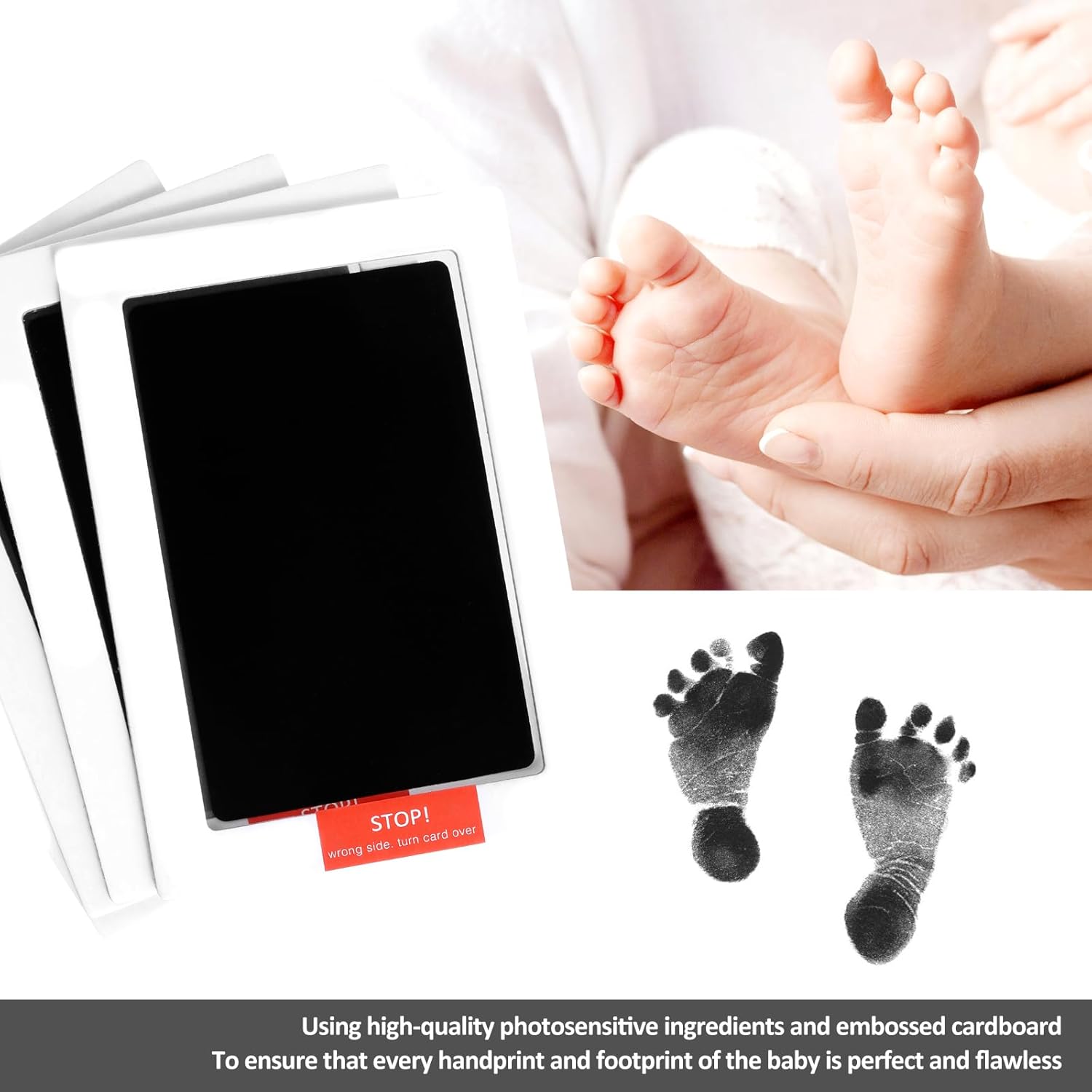 Inkless Paw Print Kit for Baby and Pets