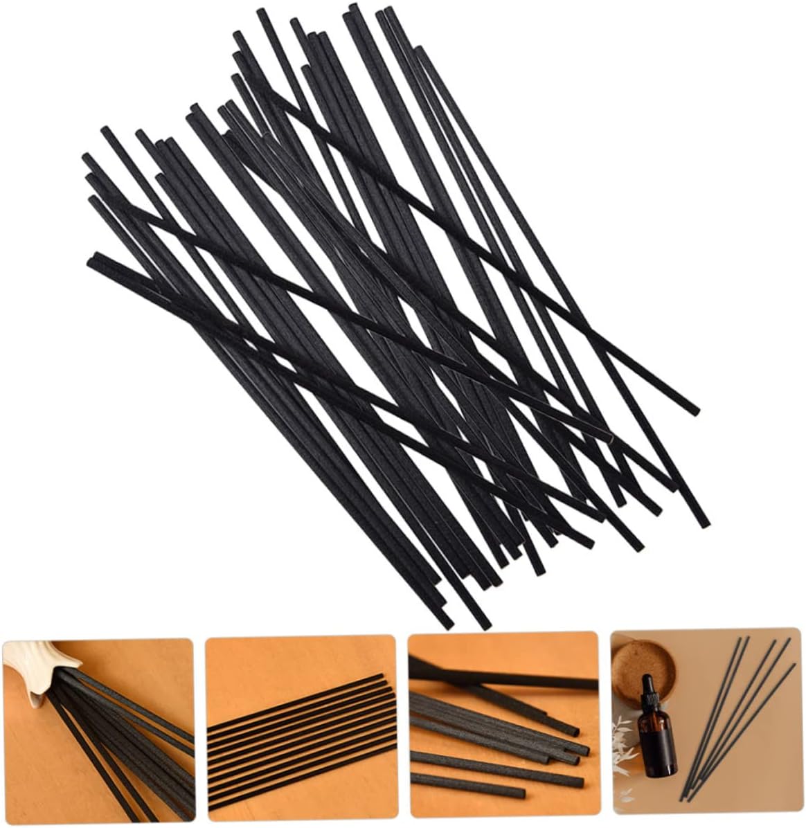 DECHOUS 60pcs Aromatherapy Diffuser Sticks for Home and Bathroom