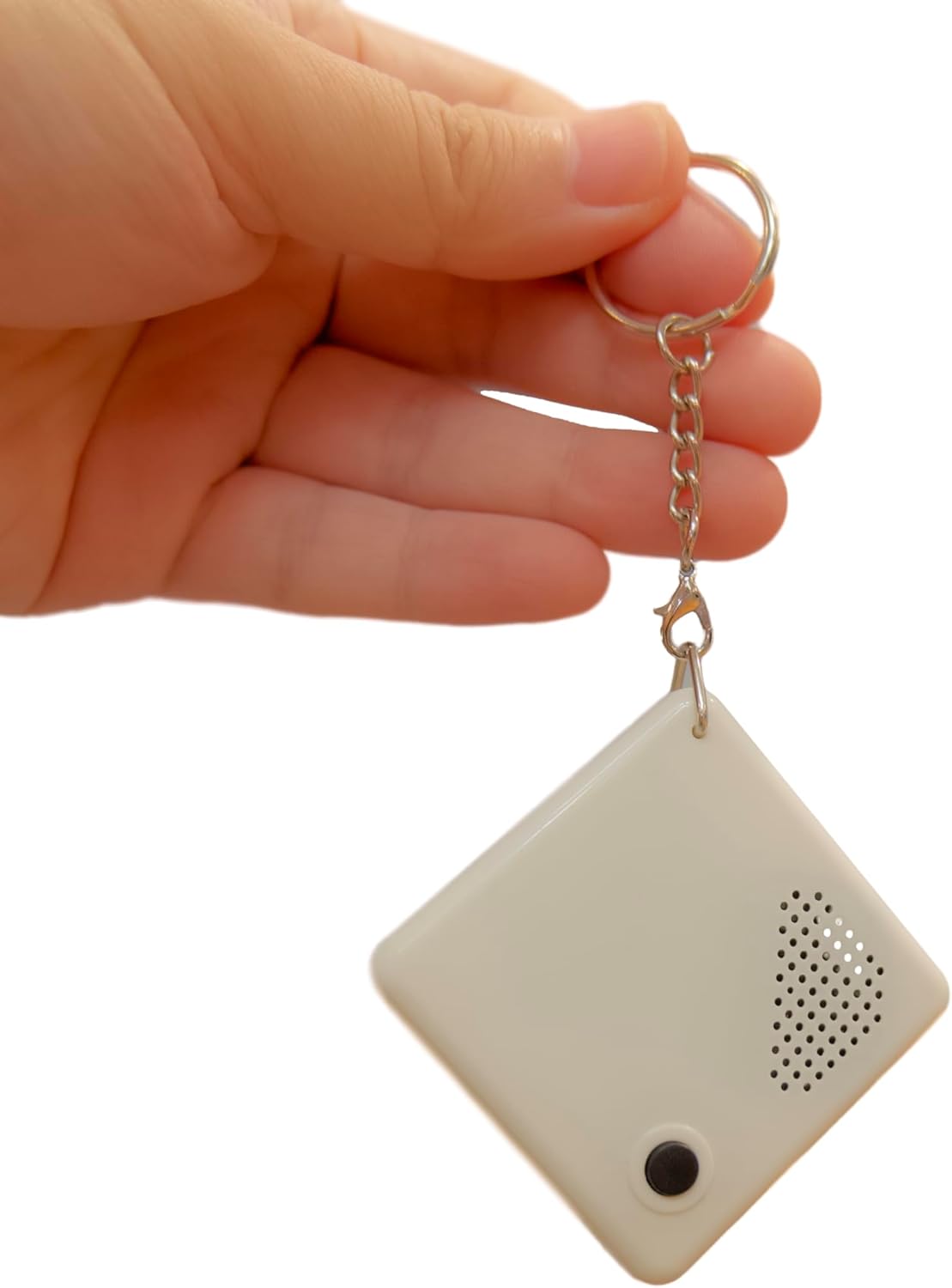 Bejamy Portable Talking Alarm Clock Keychain with Sleep Mode