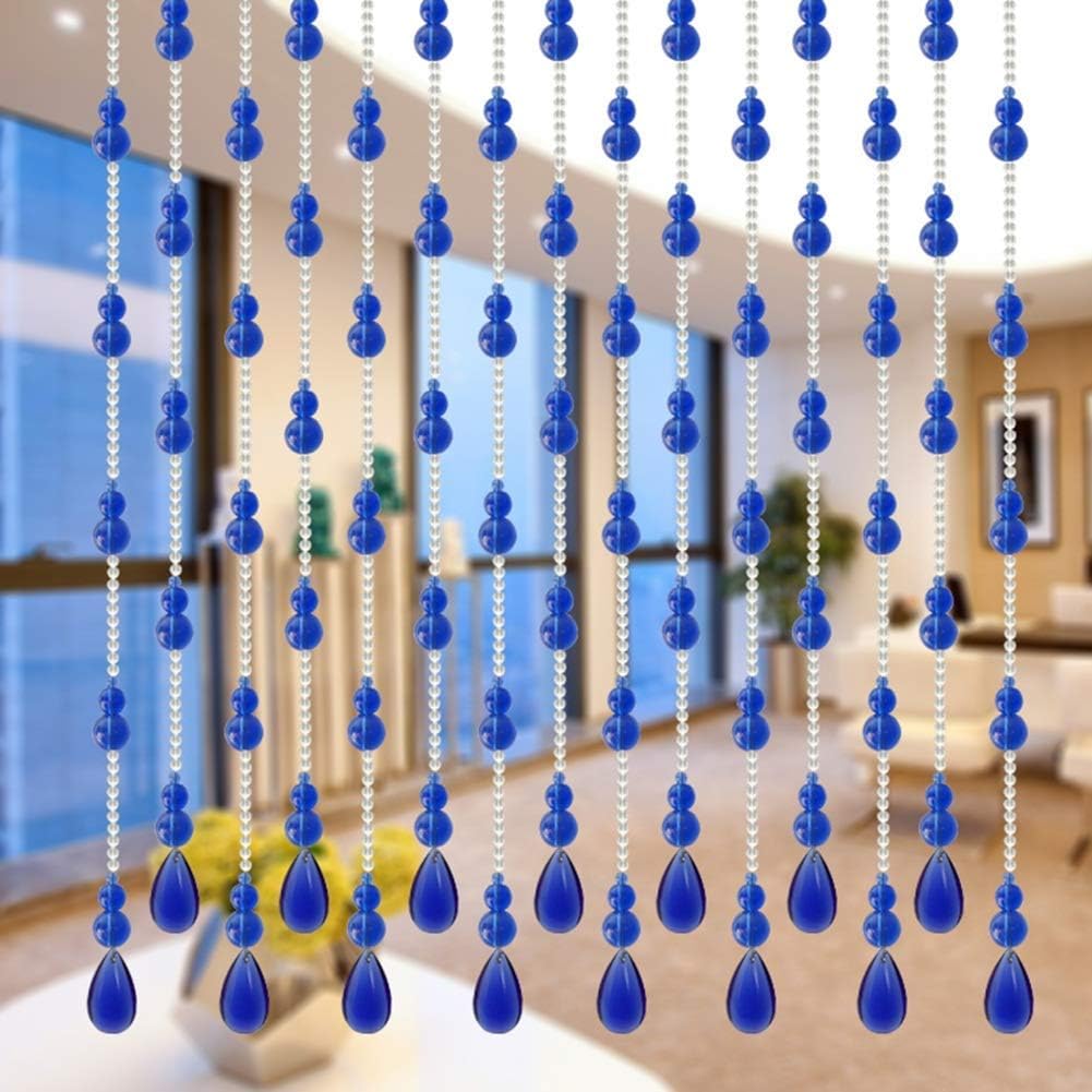 30 Strand Crystal Beaded Door Curtain for Room Dividers
