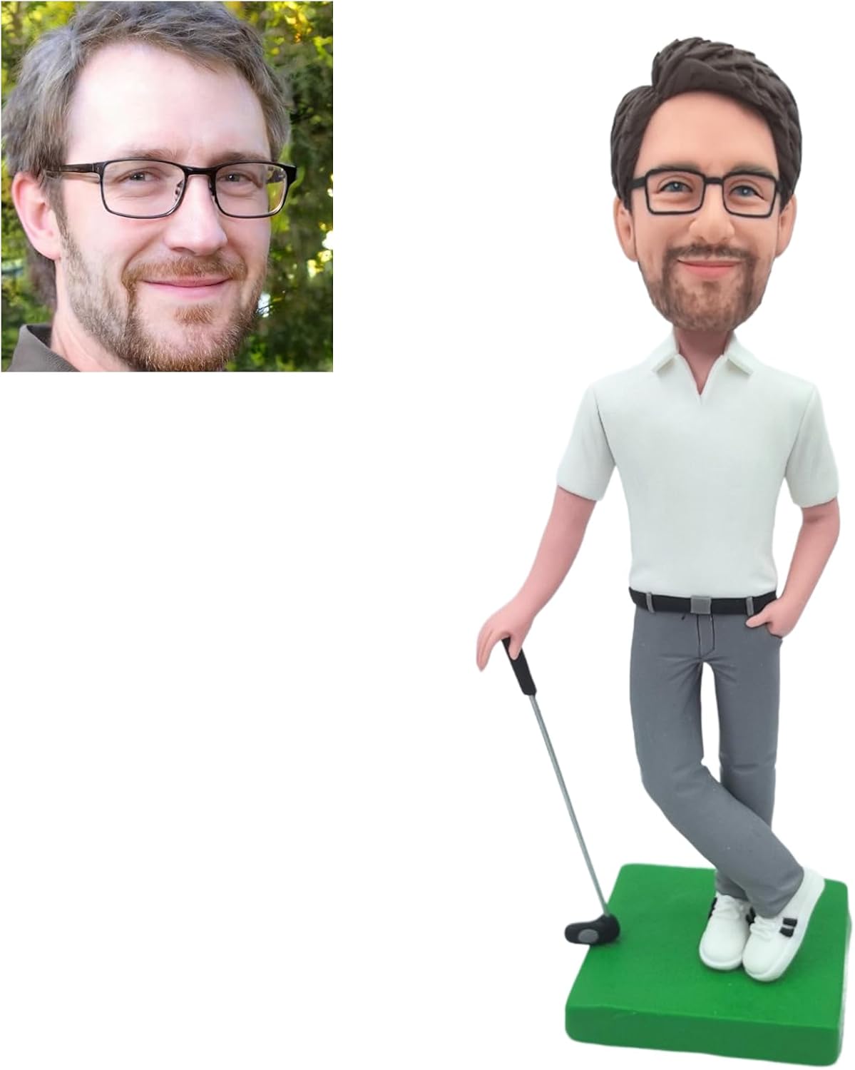 Customized Bobblehead Dolls for Men Boyfriends Husbands