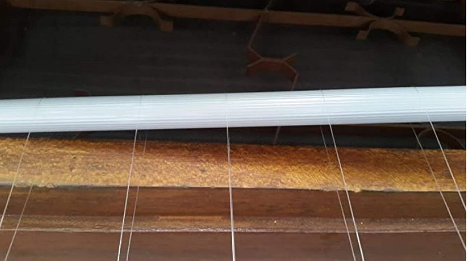 Natural Capiz Shell Round Door Curtain 10 Strands