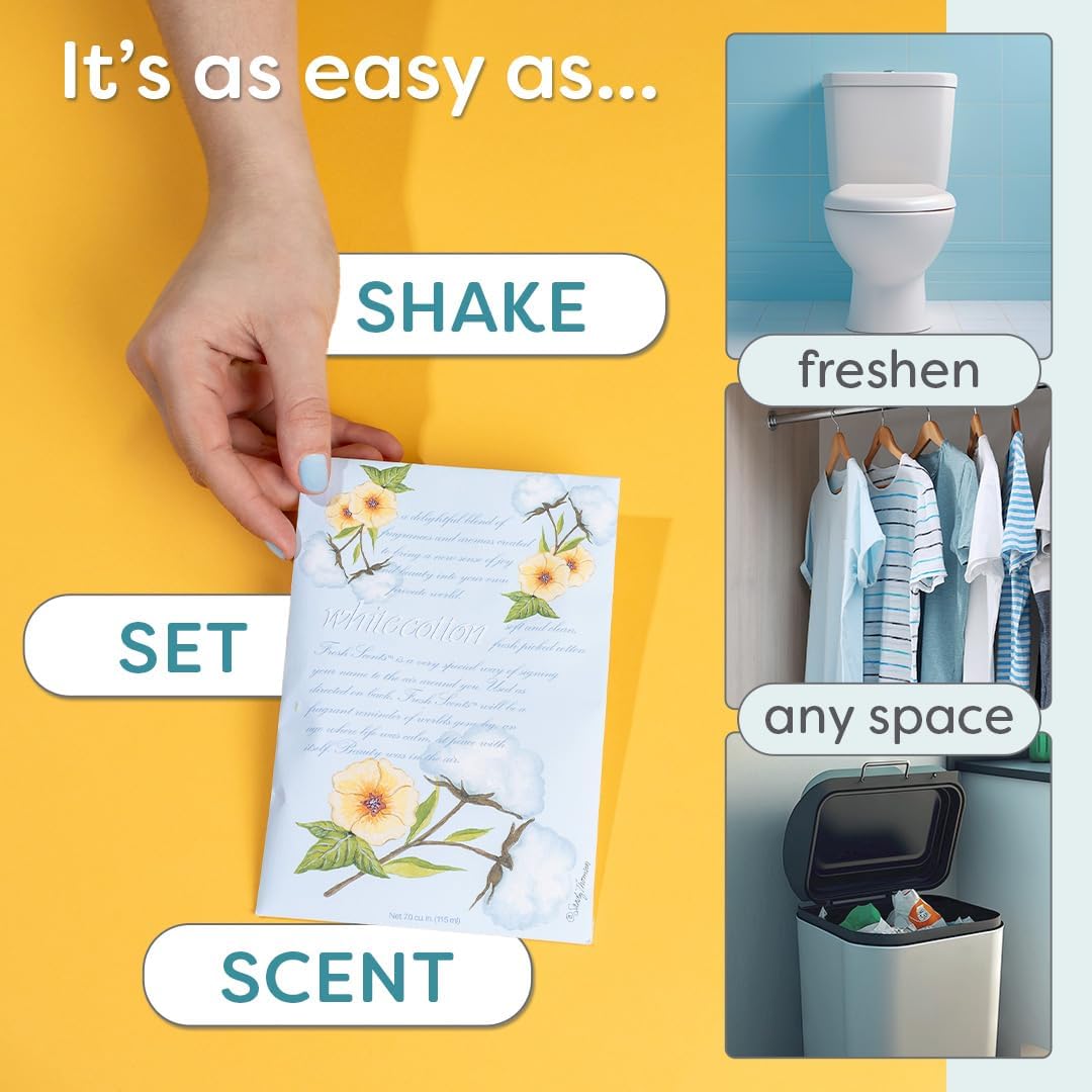Willowbrook Fresh Scents Scented Sachet Packet 6 Pack