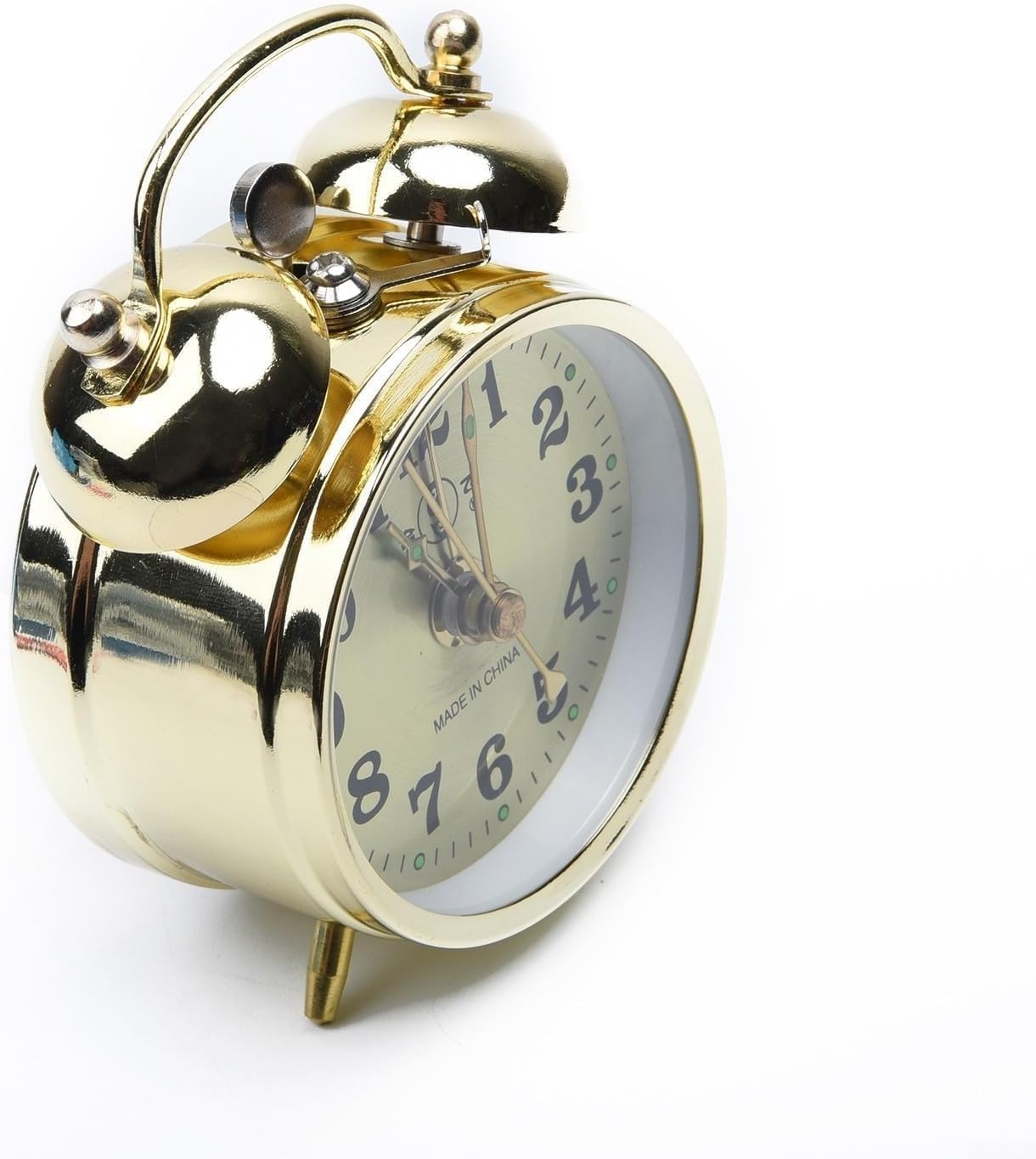 7CM Manual Wind Up Spring Twin Bell Alarm Clock
