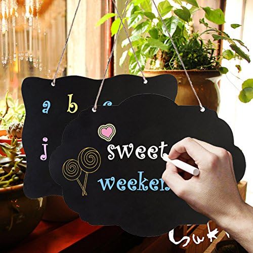 AUSTOR Double Sided Chalkboard Sign 8x10 Inch