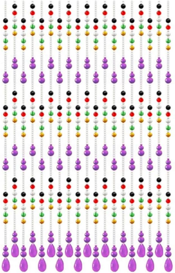 NMDCDH 20 Strands Glass Beaded Door Curtain