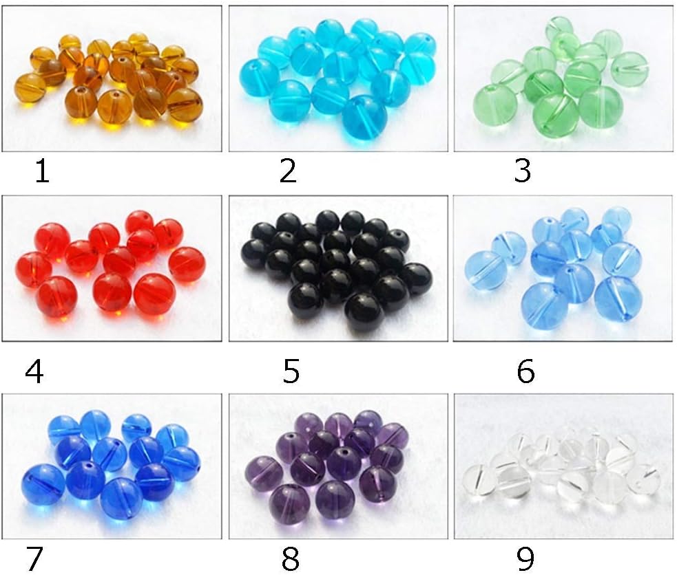 OKUOKA 22 Strands Glass Bead Curtain for Doorways
