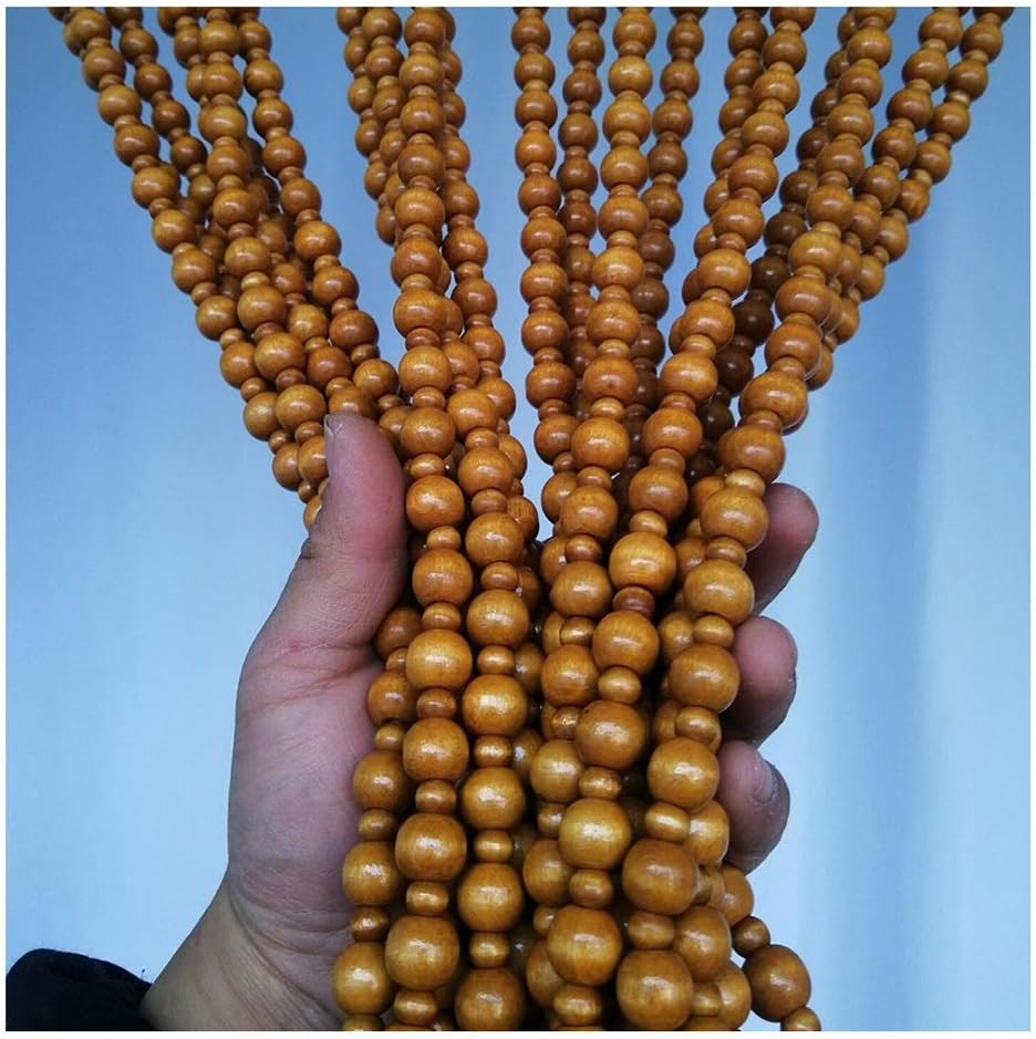 Beaded Curtain Wooden Beads Doorway Decorative Room Divider 1