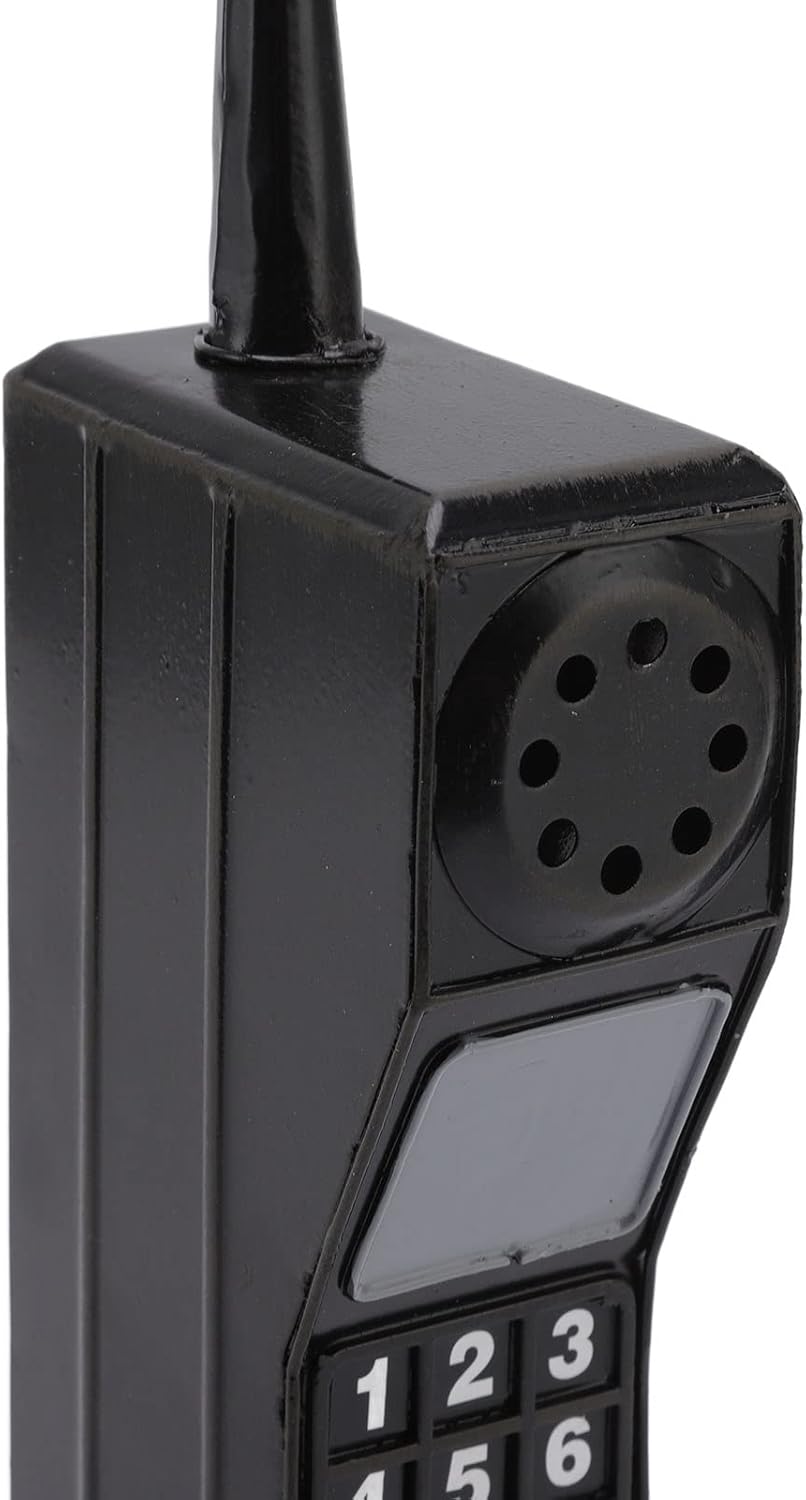 Estink Retro Brick Cell Phone Ornament Black