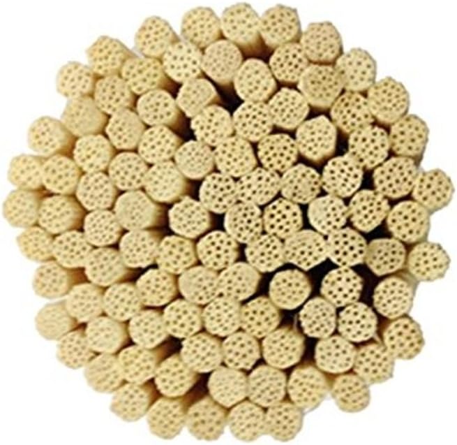 HOSSIAN 100PCS Reed Diffuser Sticks - Natural Rattan