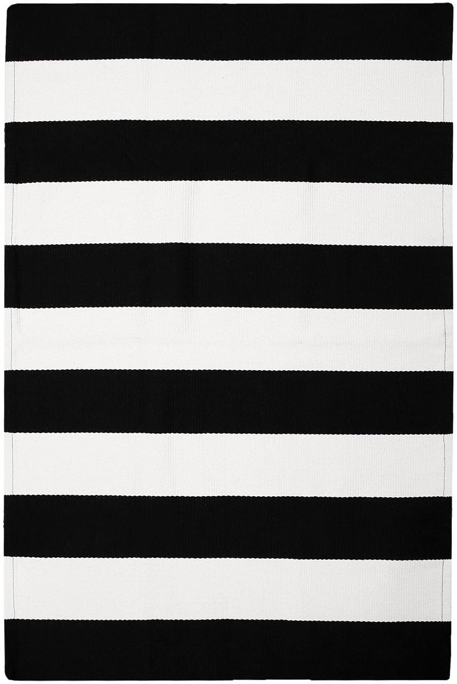 IOHOUZE Black White Striped Rug - 275 x 43 Front Door Mat