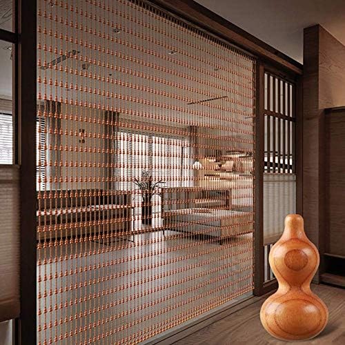 Beaded Curtain Wooden Strings for Room Divider and Decoration