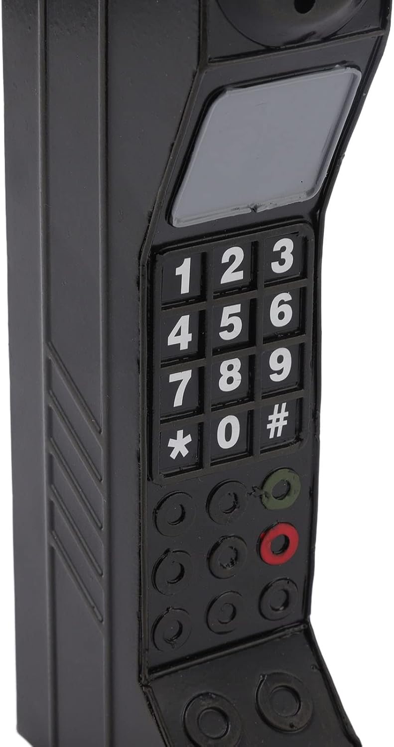 Estink Retro Brick Cell Phone Ornament Black