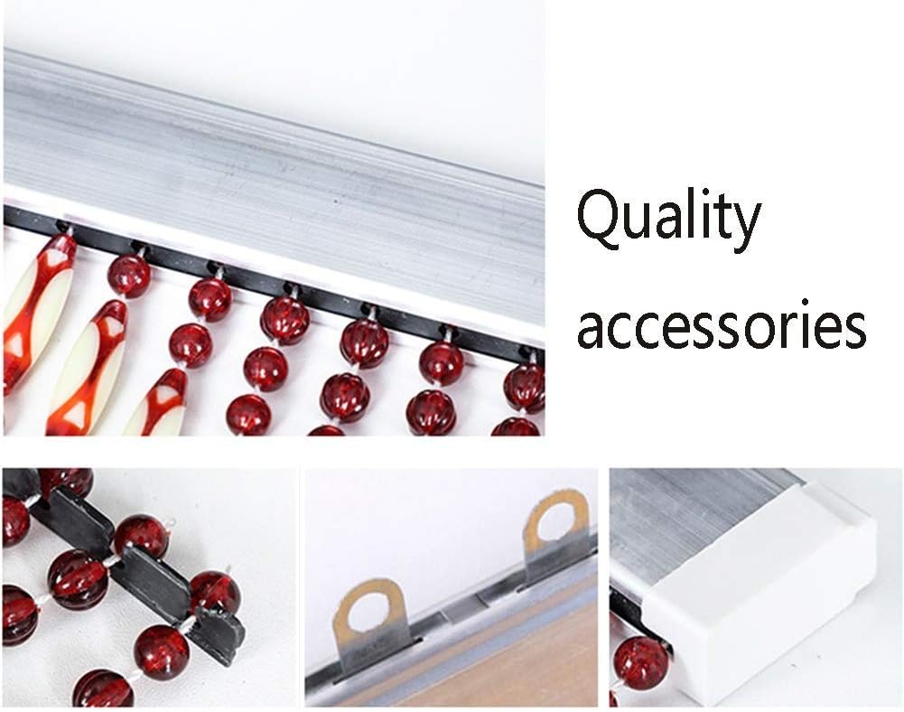 OKUOKA Beaded Curtain for Doorways Room Divider Modern Style