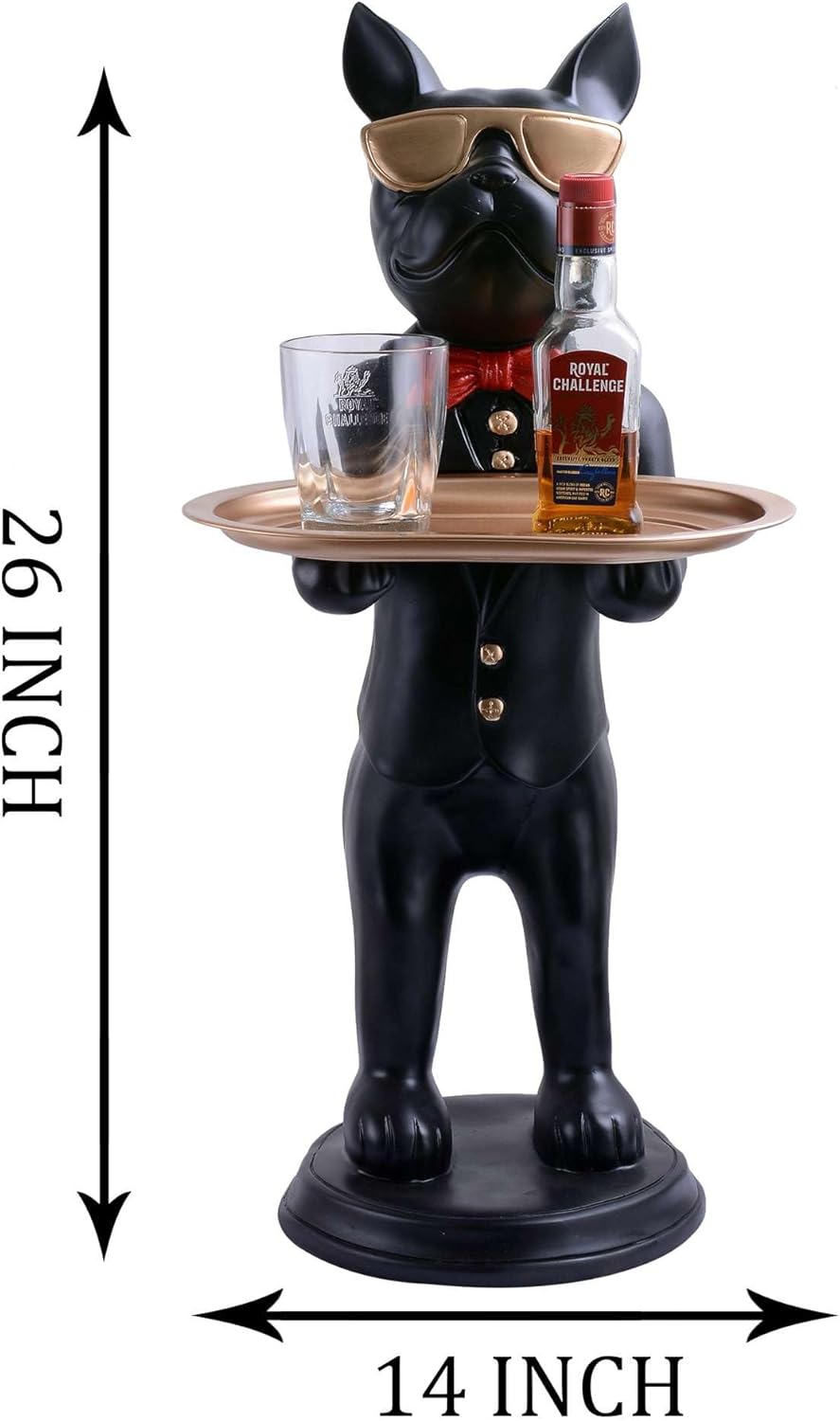 Cute Cool Dog Sculpture for Home Decor