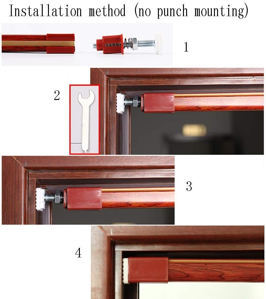 OKUOKA 31 Strand Wood Beaded Door Curtain