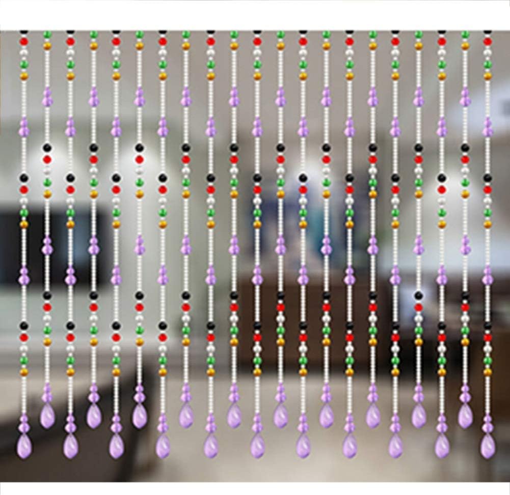 30 Strands Crystal Glass Beaded Curtain for Doorways