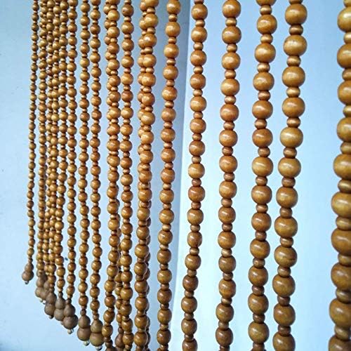Beaded Curtain Wooden Beads Doorway Decorative Room Divider 1