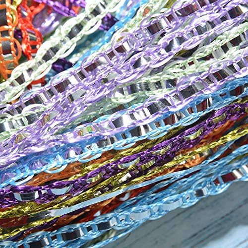 Wixine 2Pcs Curtain Beads Crystal Tassel Window Panel Divider String