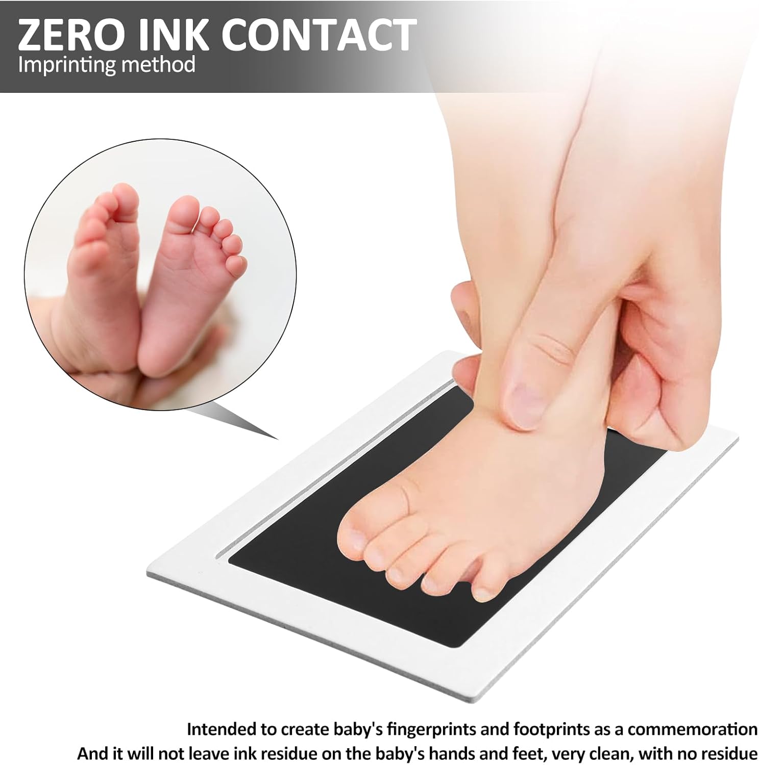 Inkless Paw Print Kit for Baby and Pets