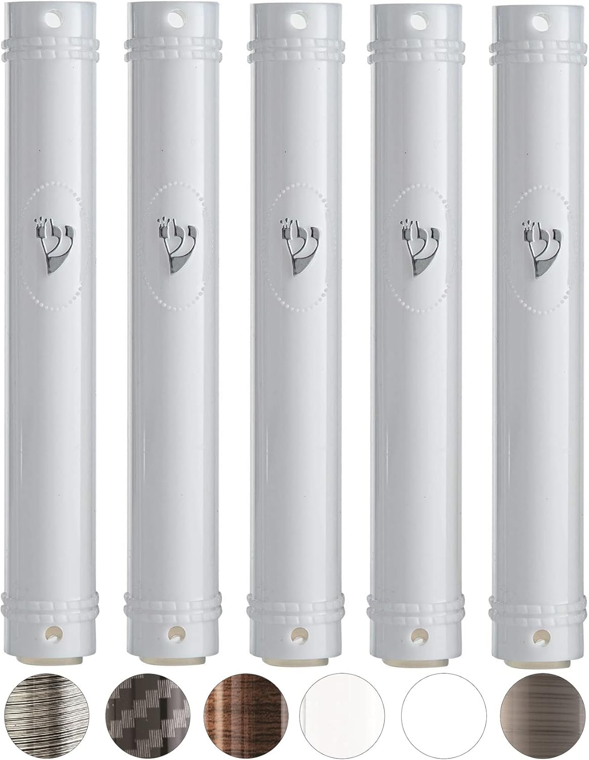 Super Stam Mezuzah Case Holder with Waterproof Rubber Cork