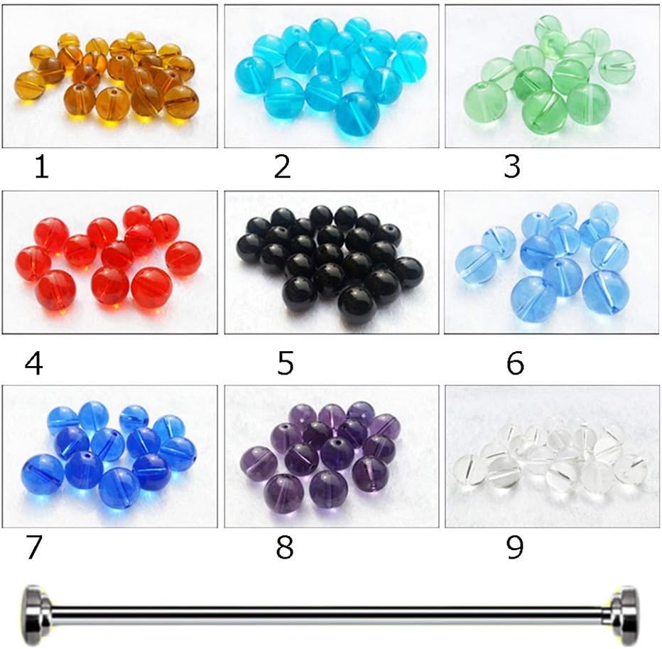 30 Strands Crystal Glass Beaded Curtain for Doorways