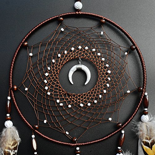 Urdeoms Large Brown Dream Catcher Wall Decor