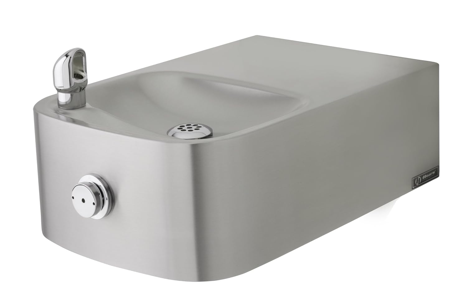 Haws 1109 Satin Finish Wall Mount Drinking Fountain